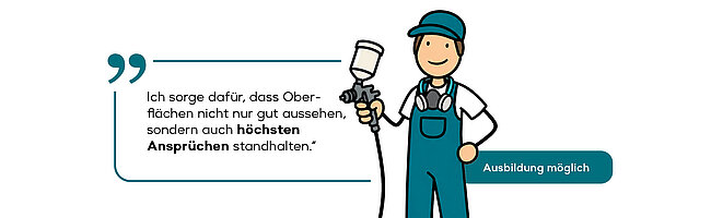 Verfahrensmechaniker für Beschichtungstechnik (m/w/d) oder Fahrzeug-/Industrielackierer (m/w/d)
